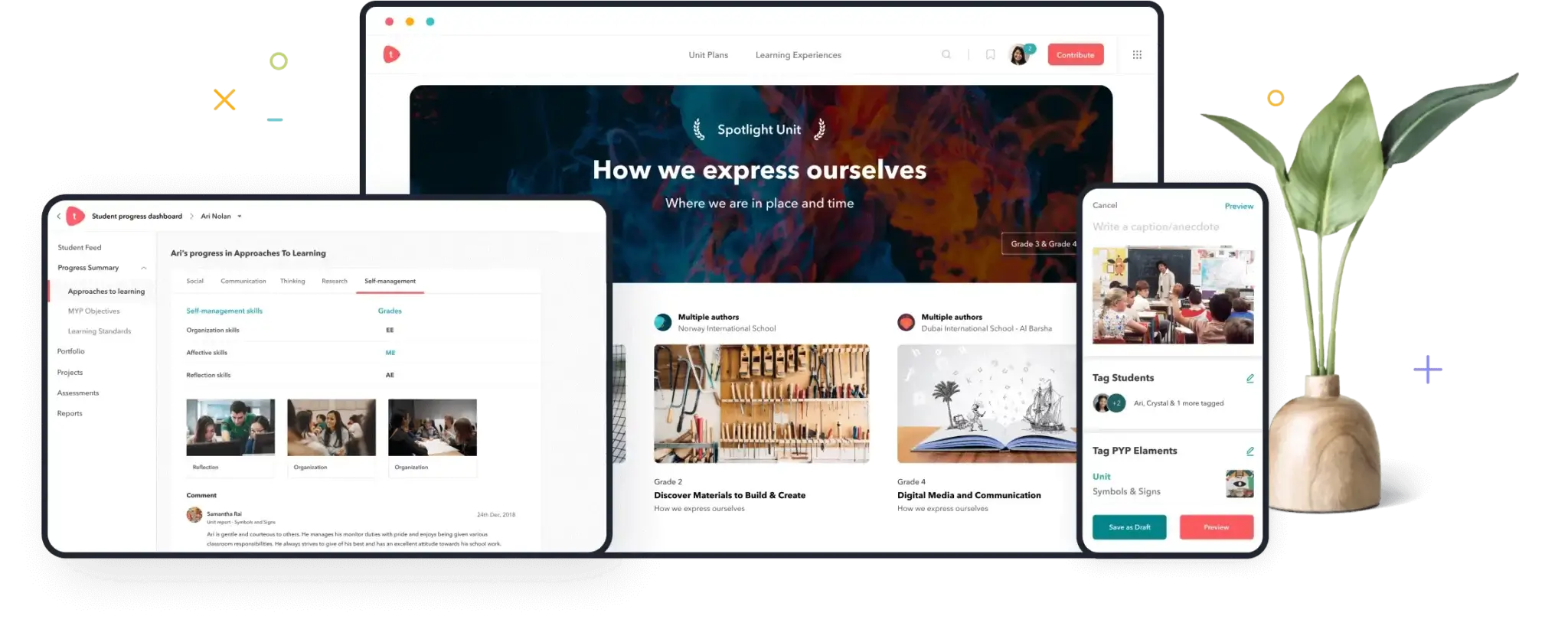 Toddle platform is compatible and accessible with all sort of devices - laptop, dekstop, phone and tablets