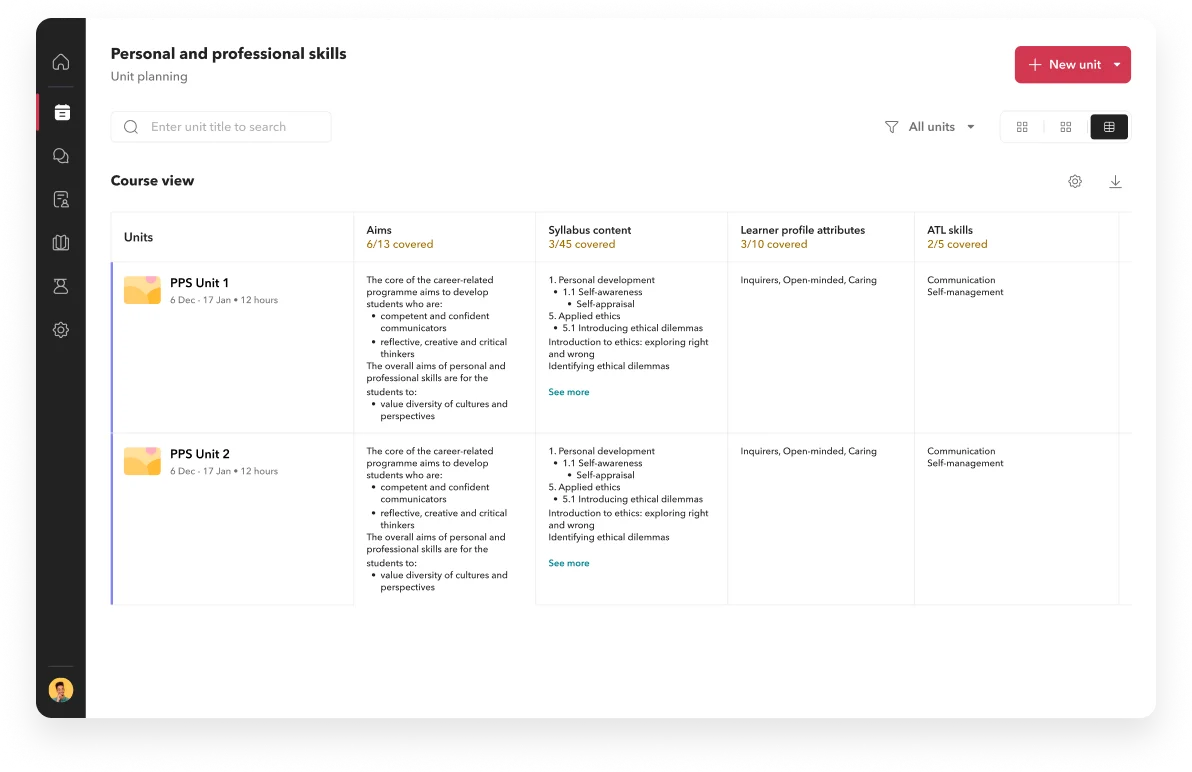 Toddle Portfolio feature to add student work, goal and reflection for documenting the learning journey