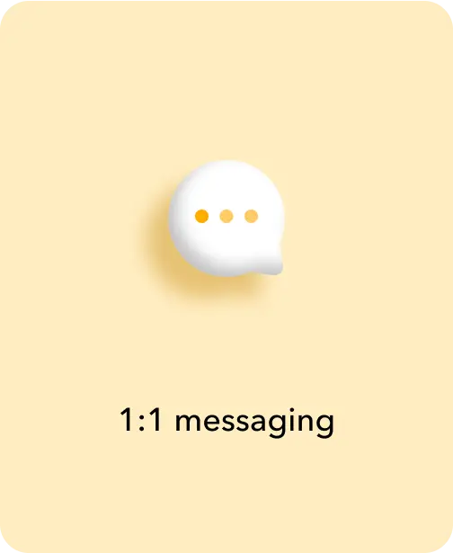 1:1 Messaging