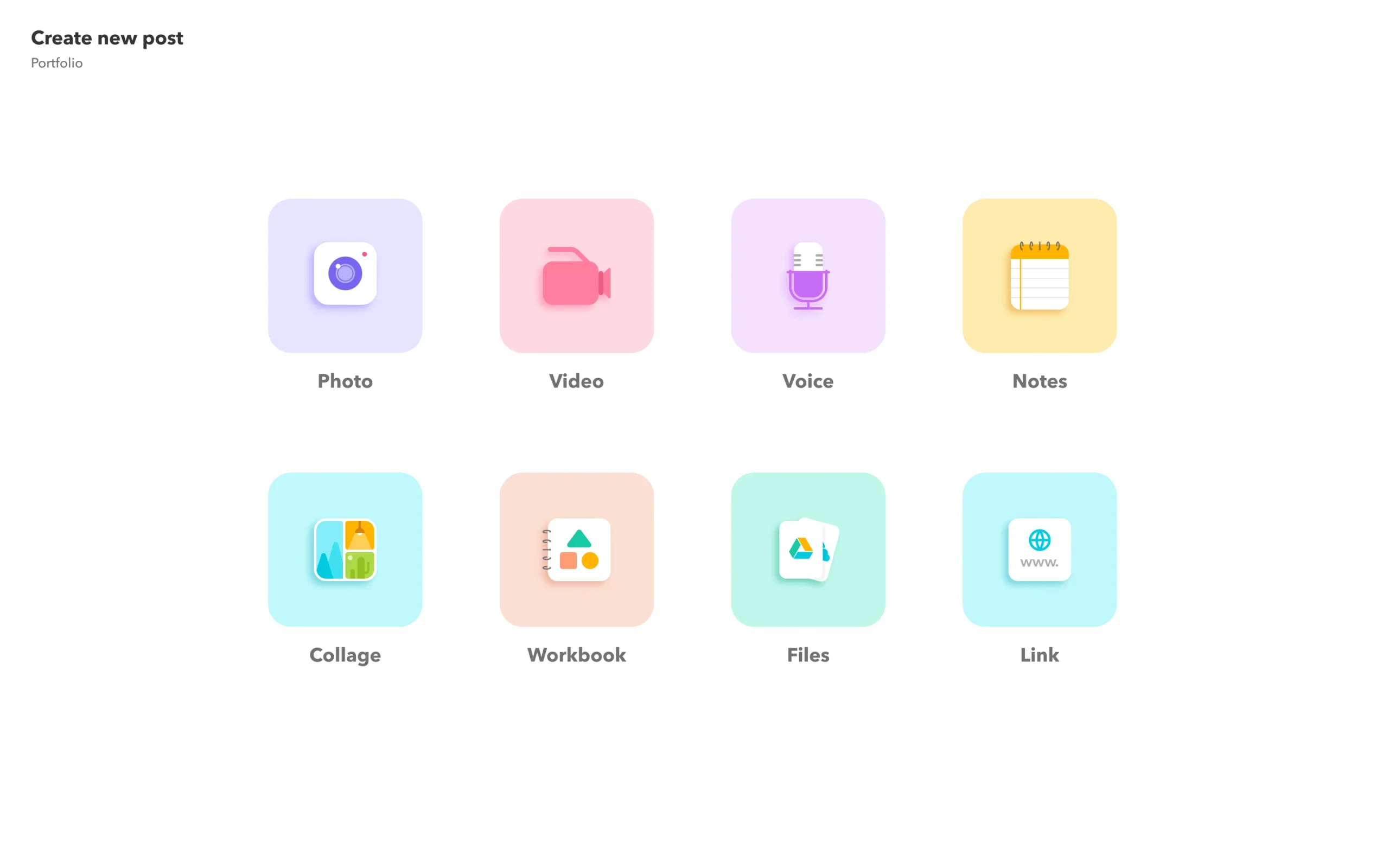 Diverse media formats image