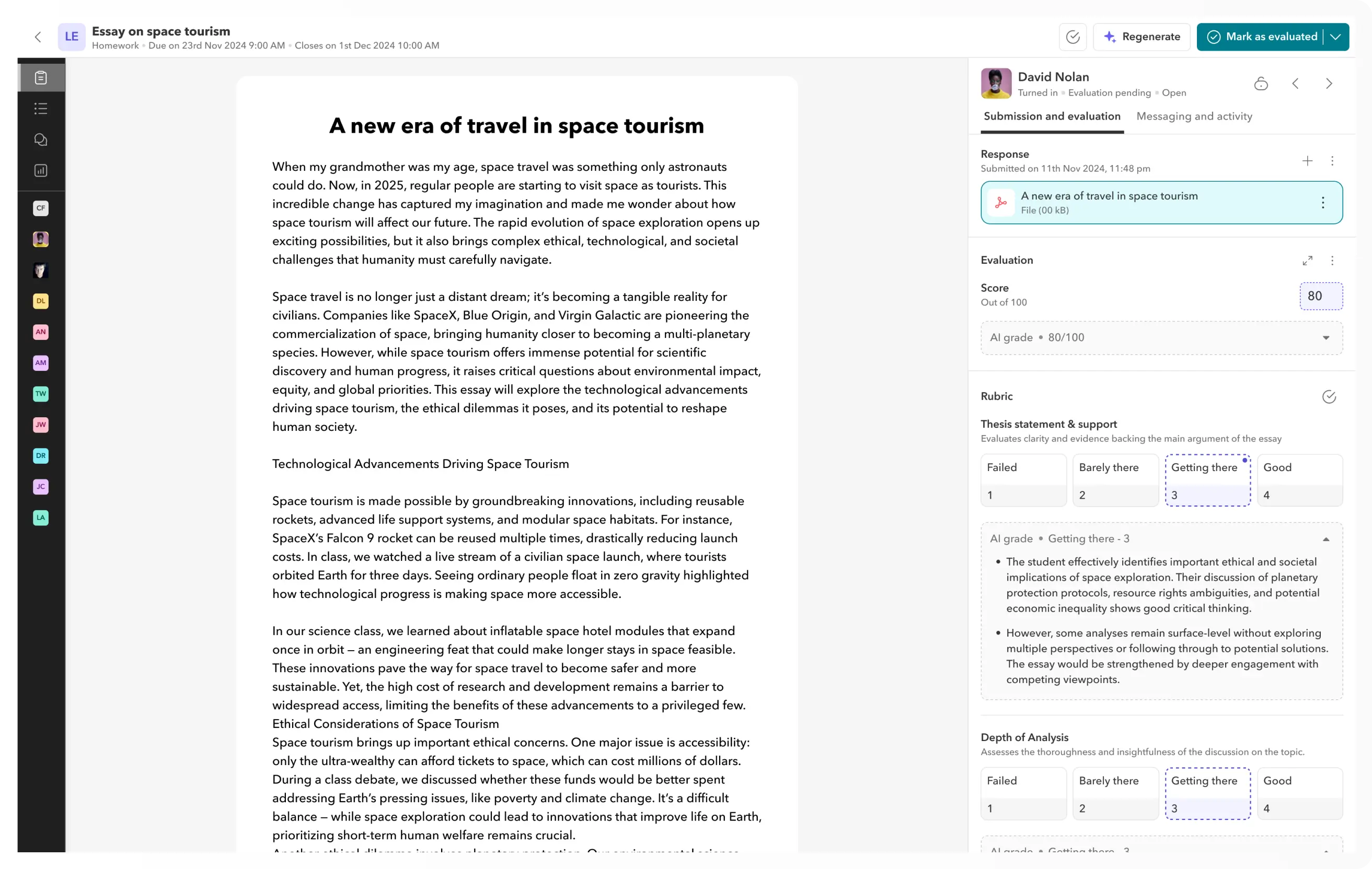 Share meaningful feedback. 80% faster.