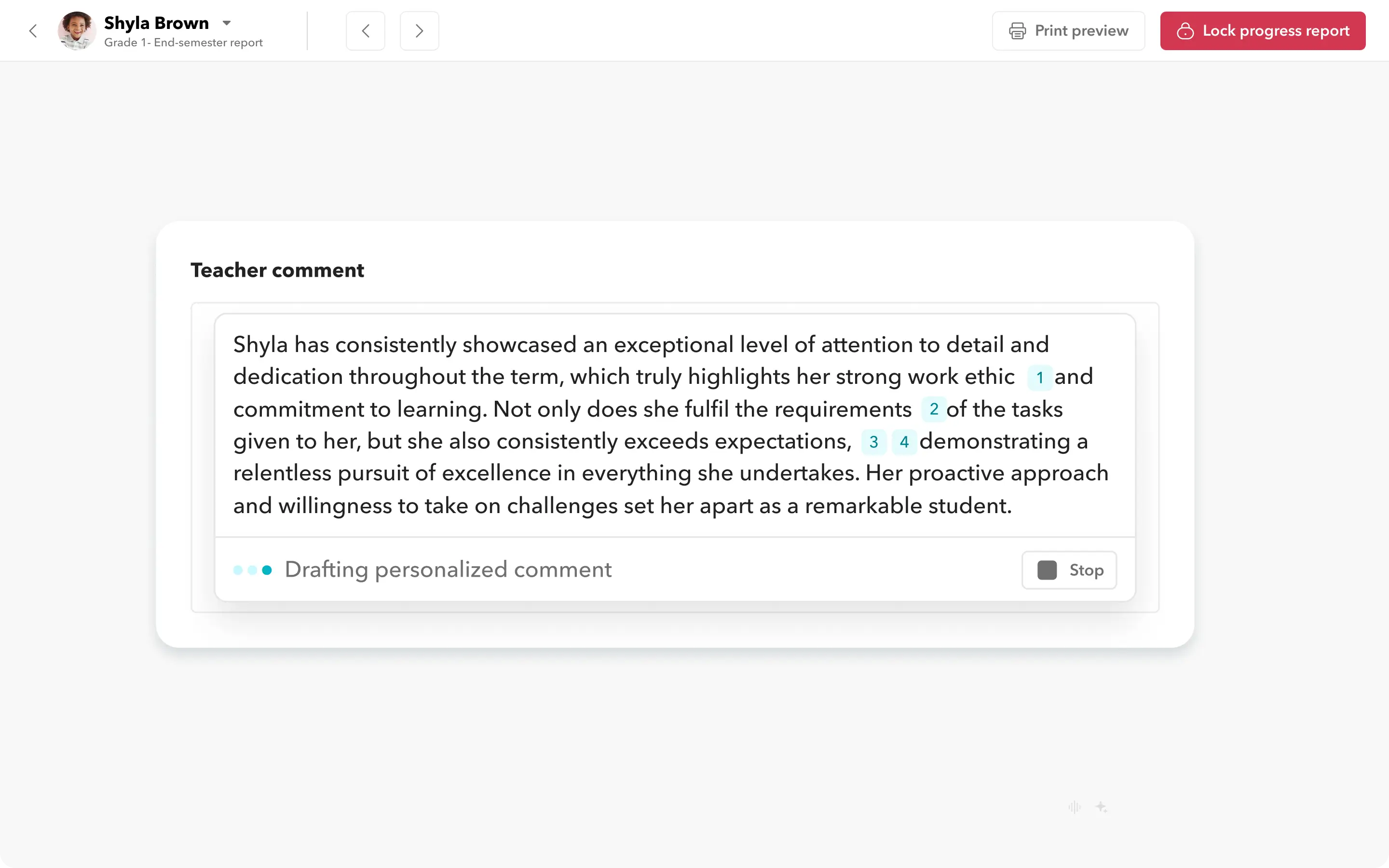 Progress Reports Assistant image