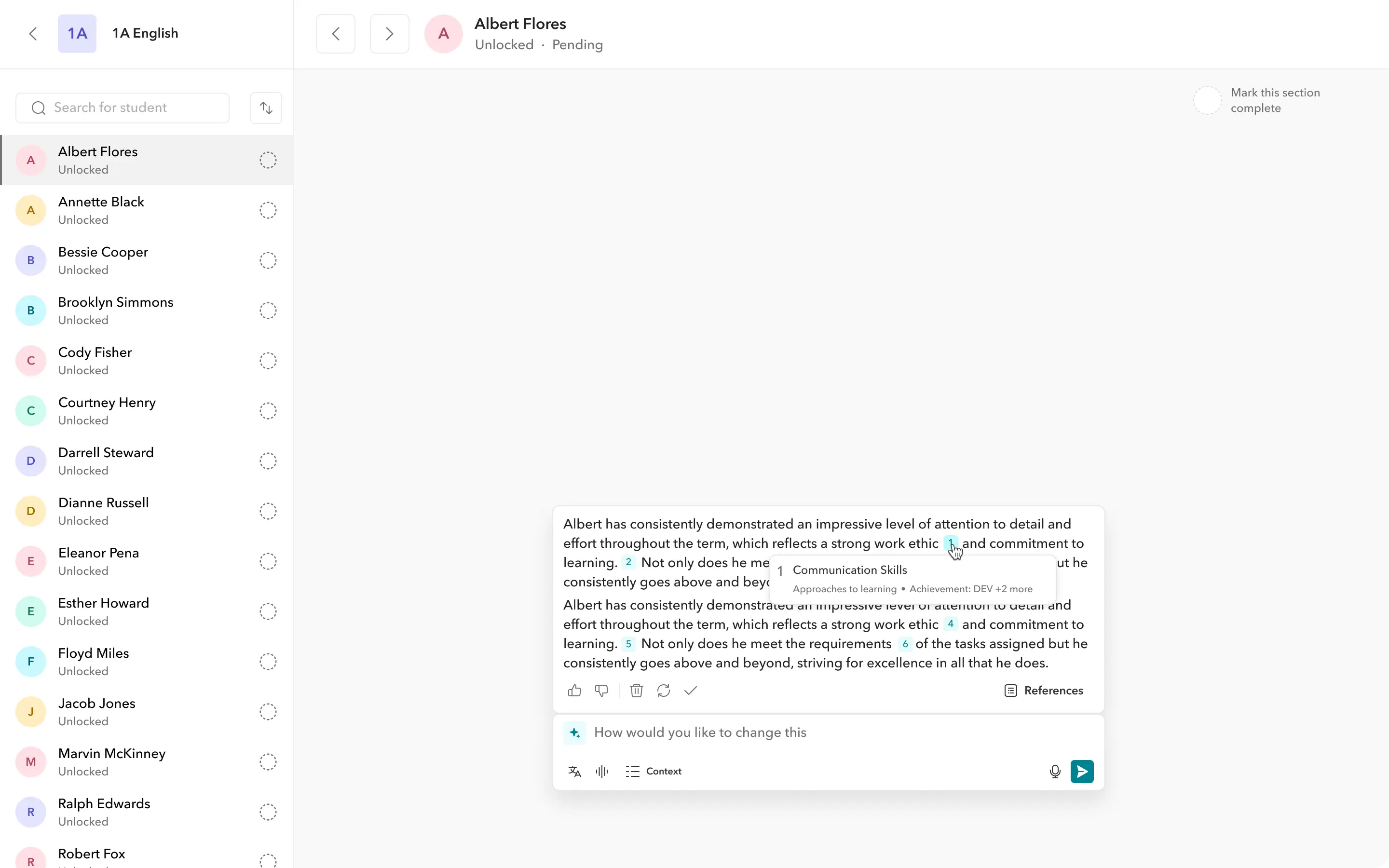 Draft nuanced behaviour reports image
