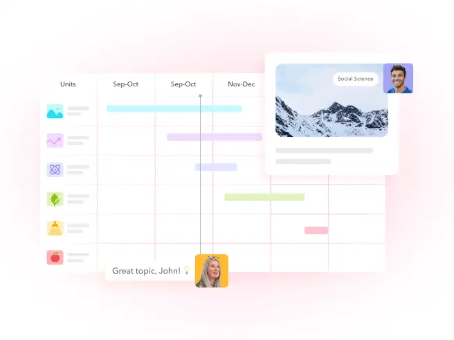 Powerful curriculum planning solution for schools