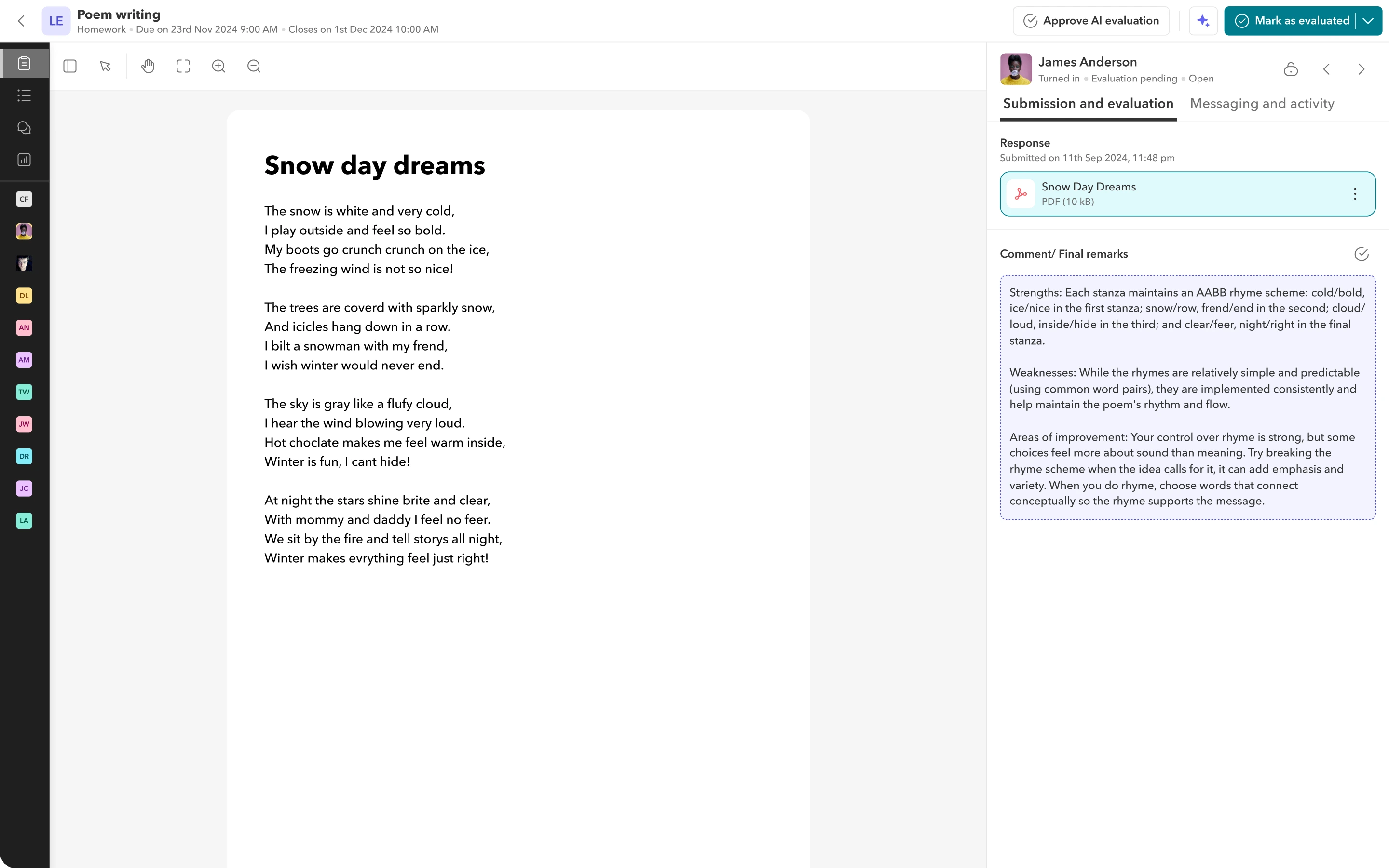 Offers rich feedback image