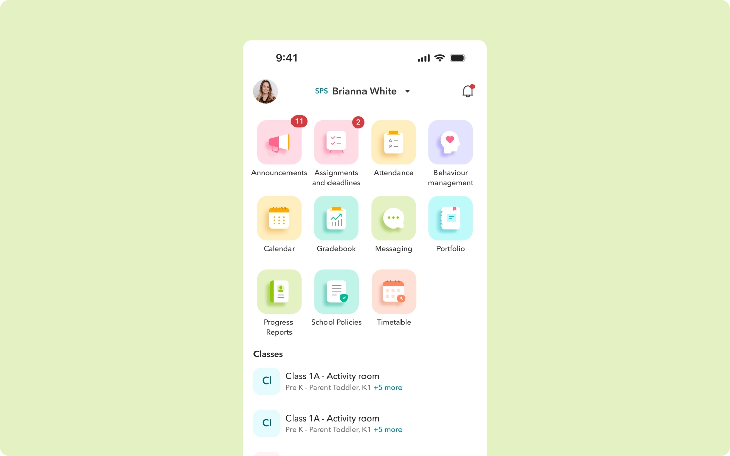 One-stop family app image