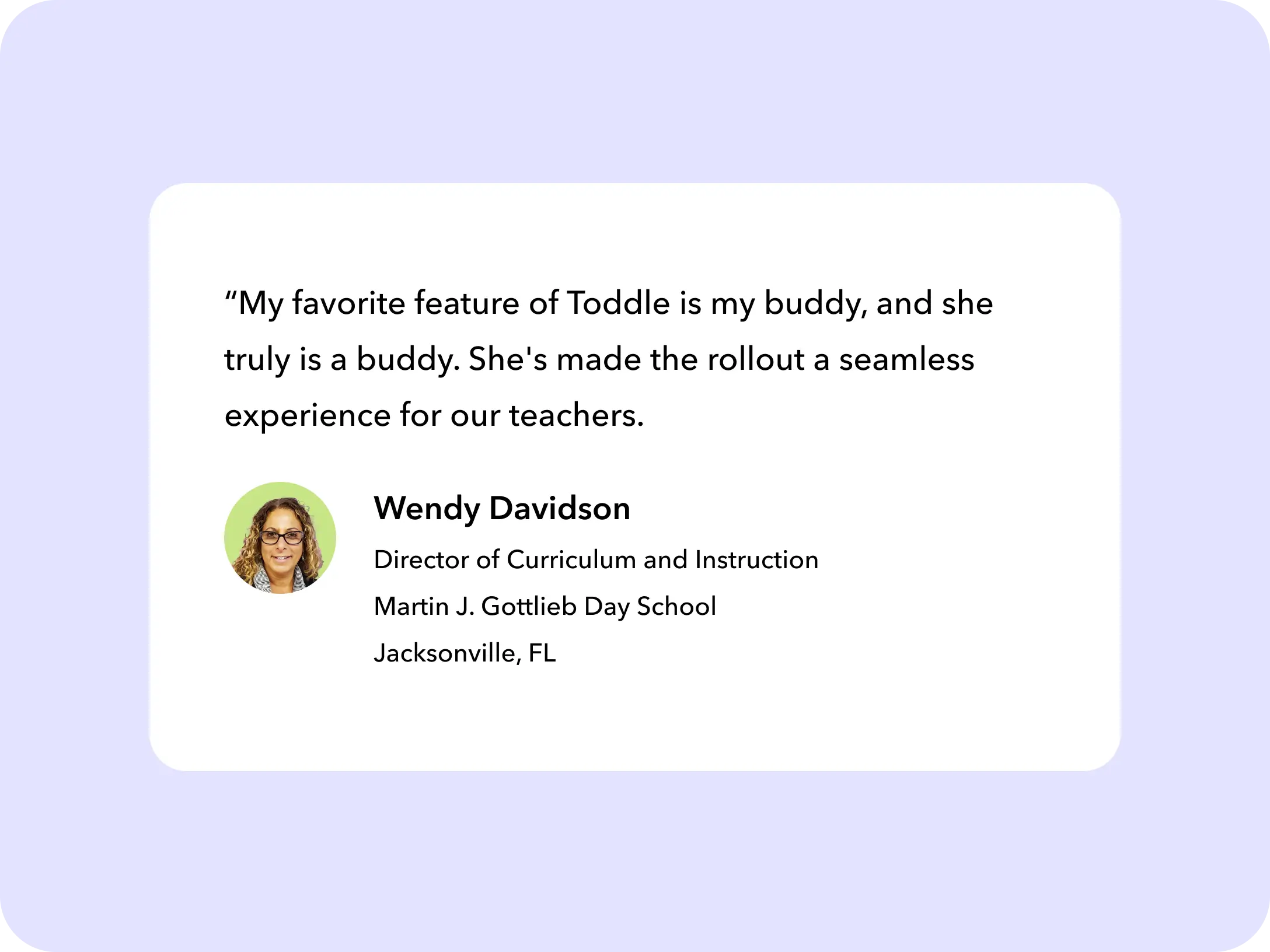 Toddle offers personalized support