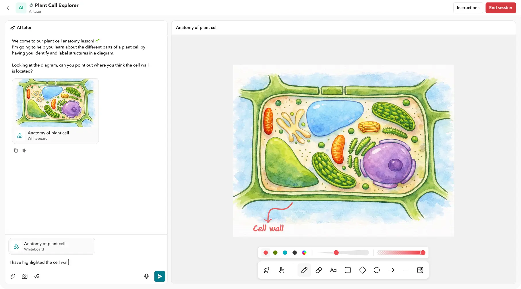 Work through ideas as they take shape