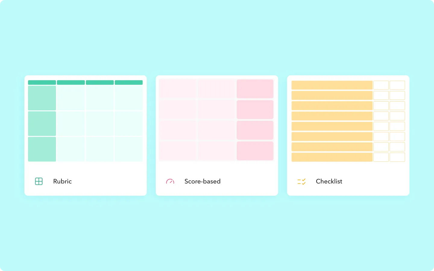 Diverse assessment tools image