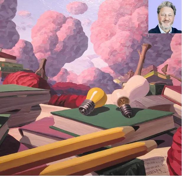 Pencil Plant Illustration