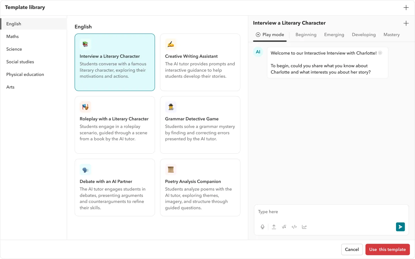 Immersive classroom experiences image