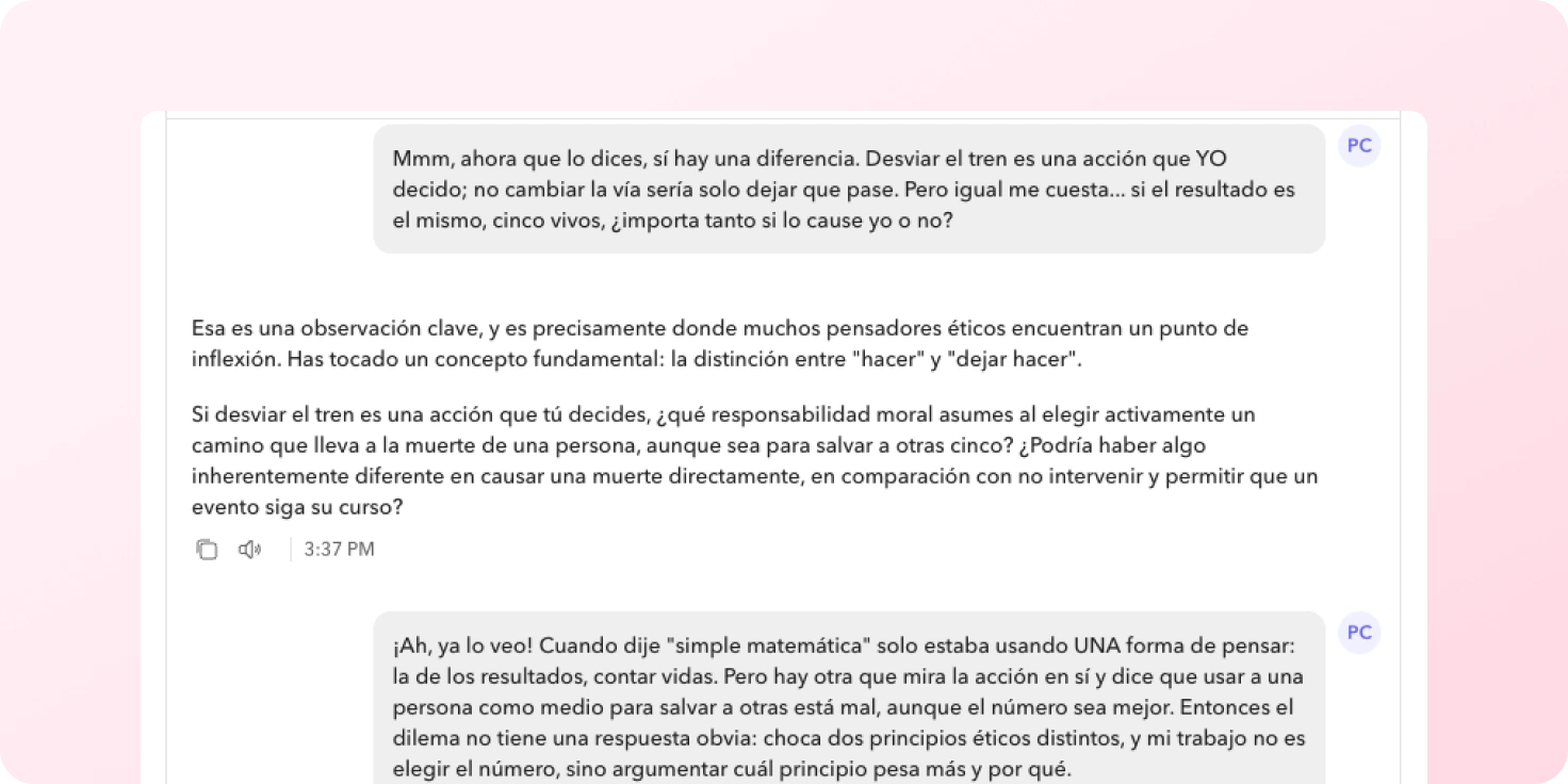 Actividad en clase: Análisis Ético: Dilemas y Argumentación Actividad en clase: Análisis Ético: Dilemas y Argumentación