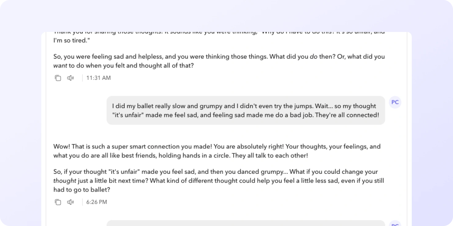 Connecting Thoughts, Emotions, and Actions Connecting Thoughts, Emotions, and Actions