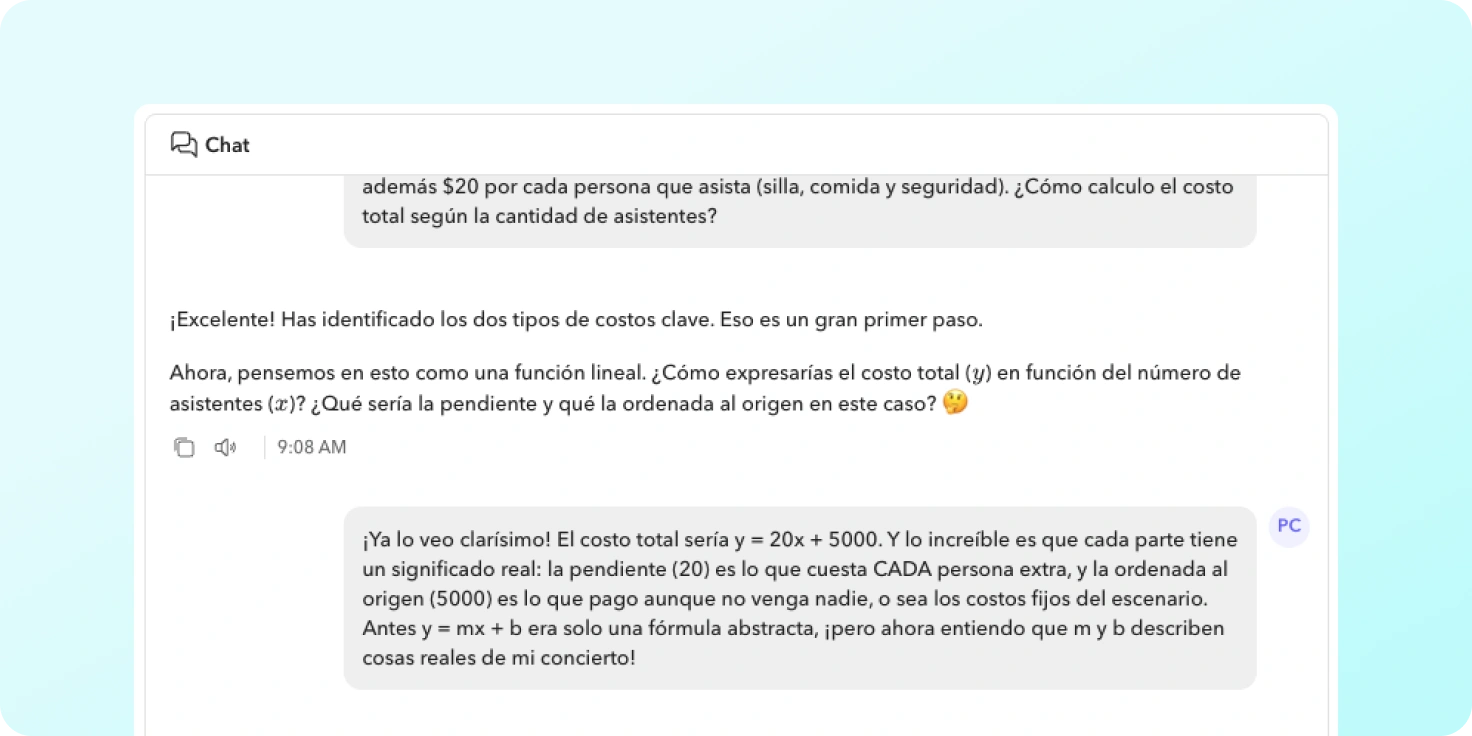 Diseñador de Eventos Matemático