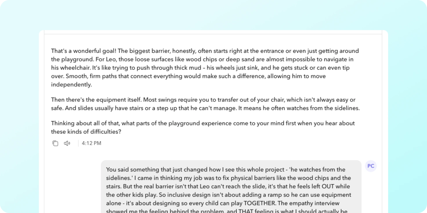 Empathy Playground Interview Empathy Playground Interview