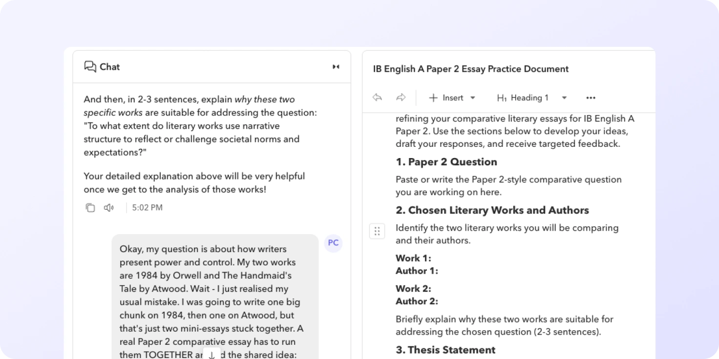 IB English A Paper 2 Essay Coach IB English A Paper 2 Essay Coach