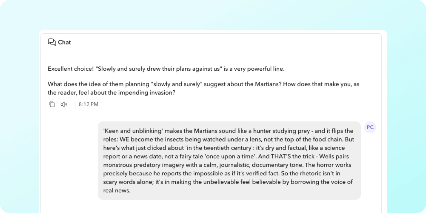 Imagery and Rhetoric Explorer: The War of the Worlds Imagery and Rhetoric Explorer: The War of the Worlds
