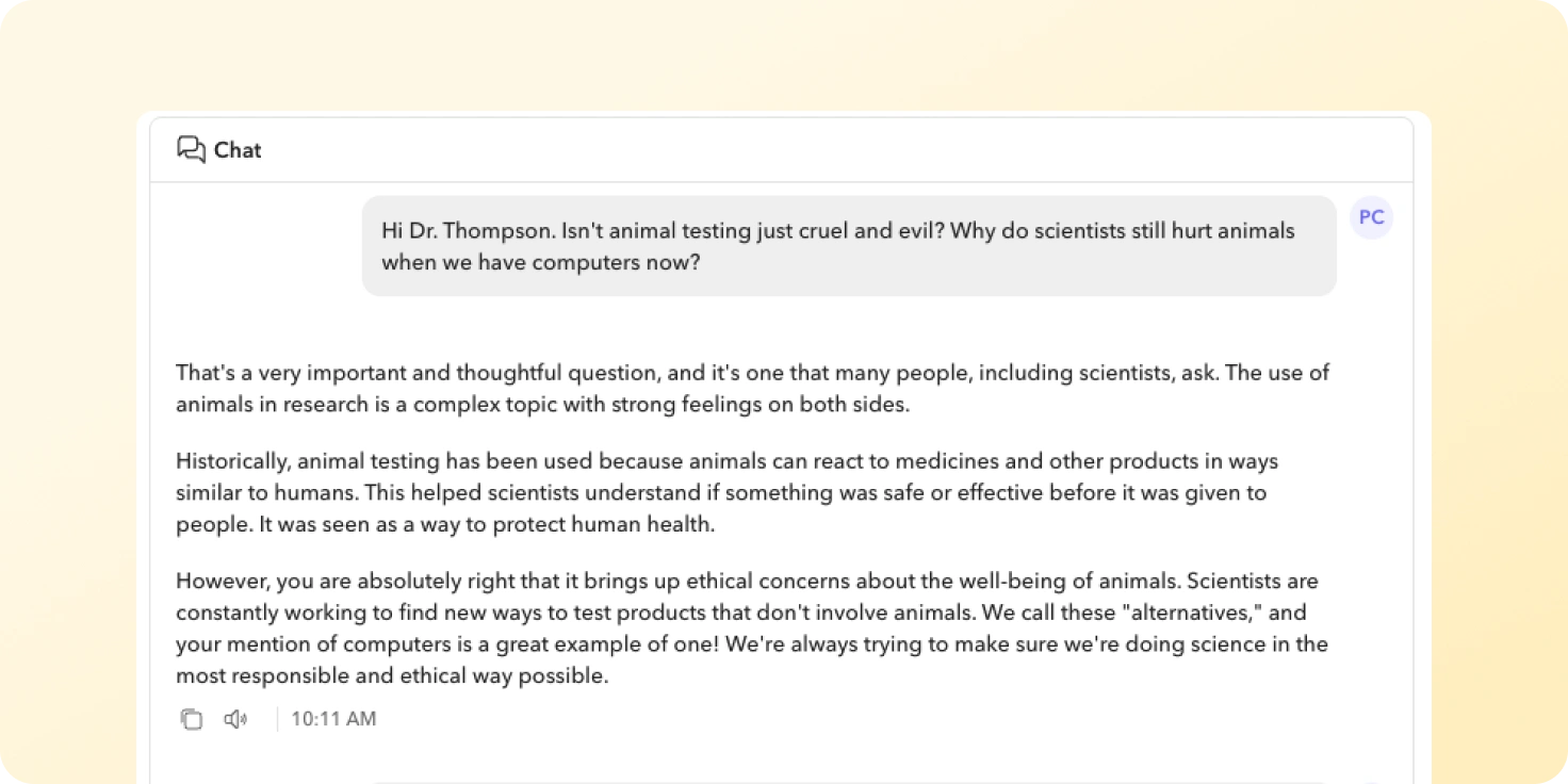 Interview with Dr. Thompson: Ethical Science