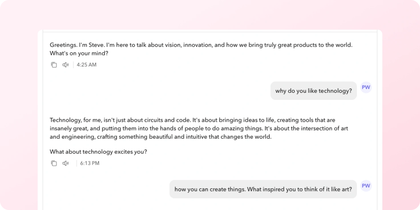 Interview with Steve Jobs