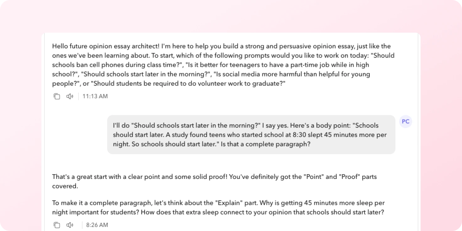 Opinion Essay Architect