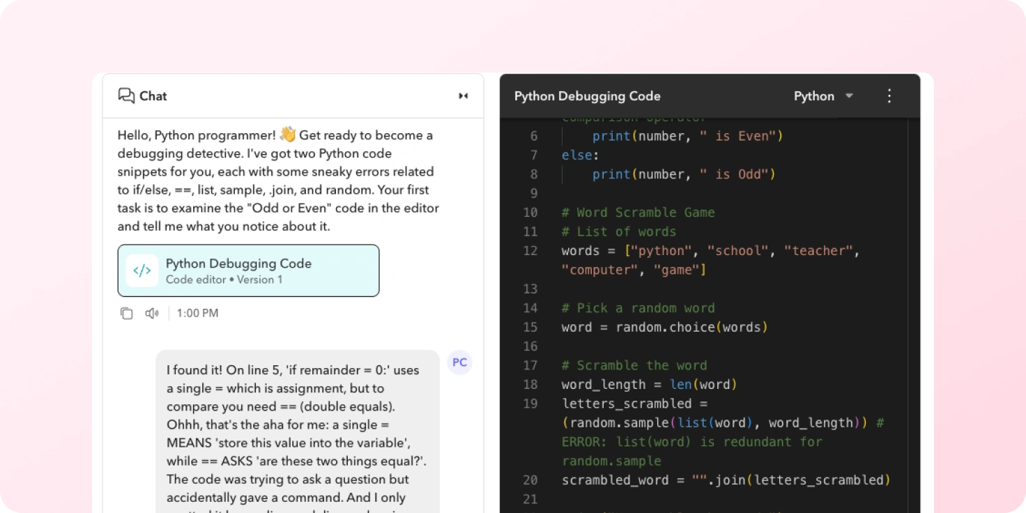 Python Debugging Challenge Python Debugging Challenge