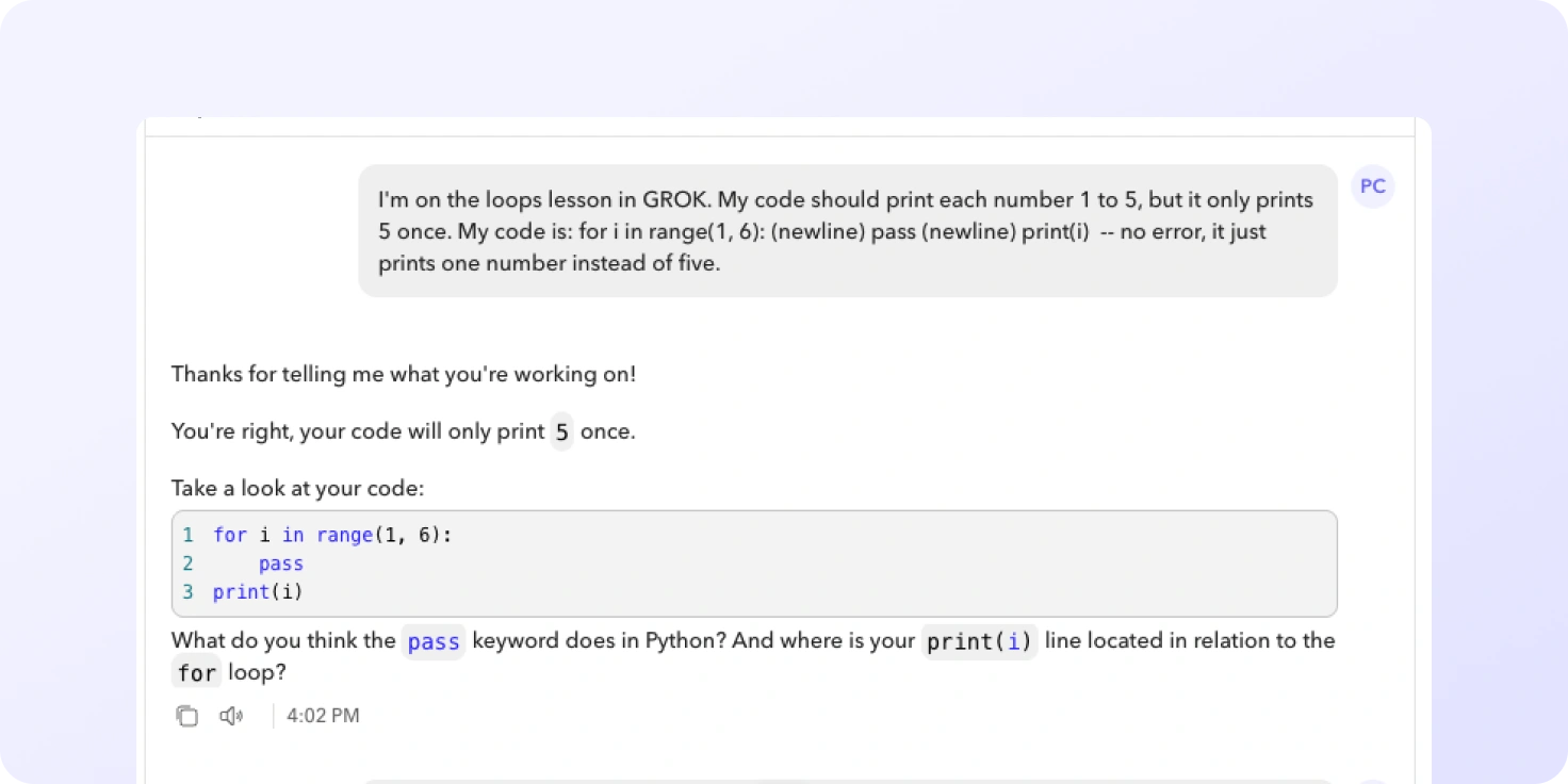 Python Fundamentals AI Coach Python Fundamentals AI Coach