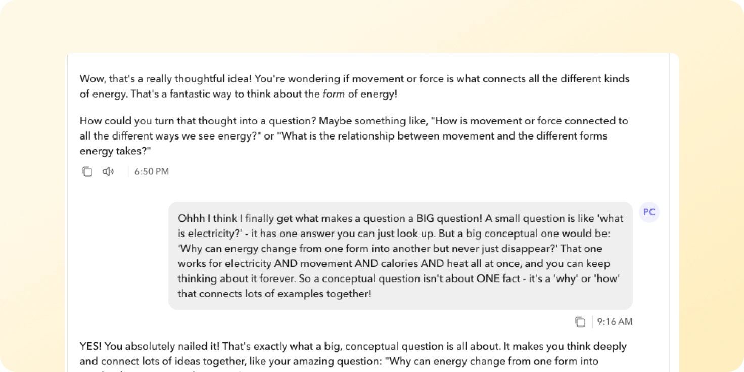 Writing Conceptual Questions Writing Conceptual Questions