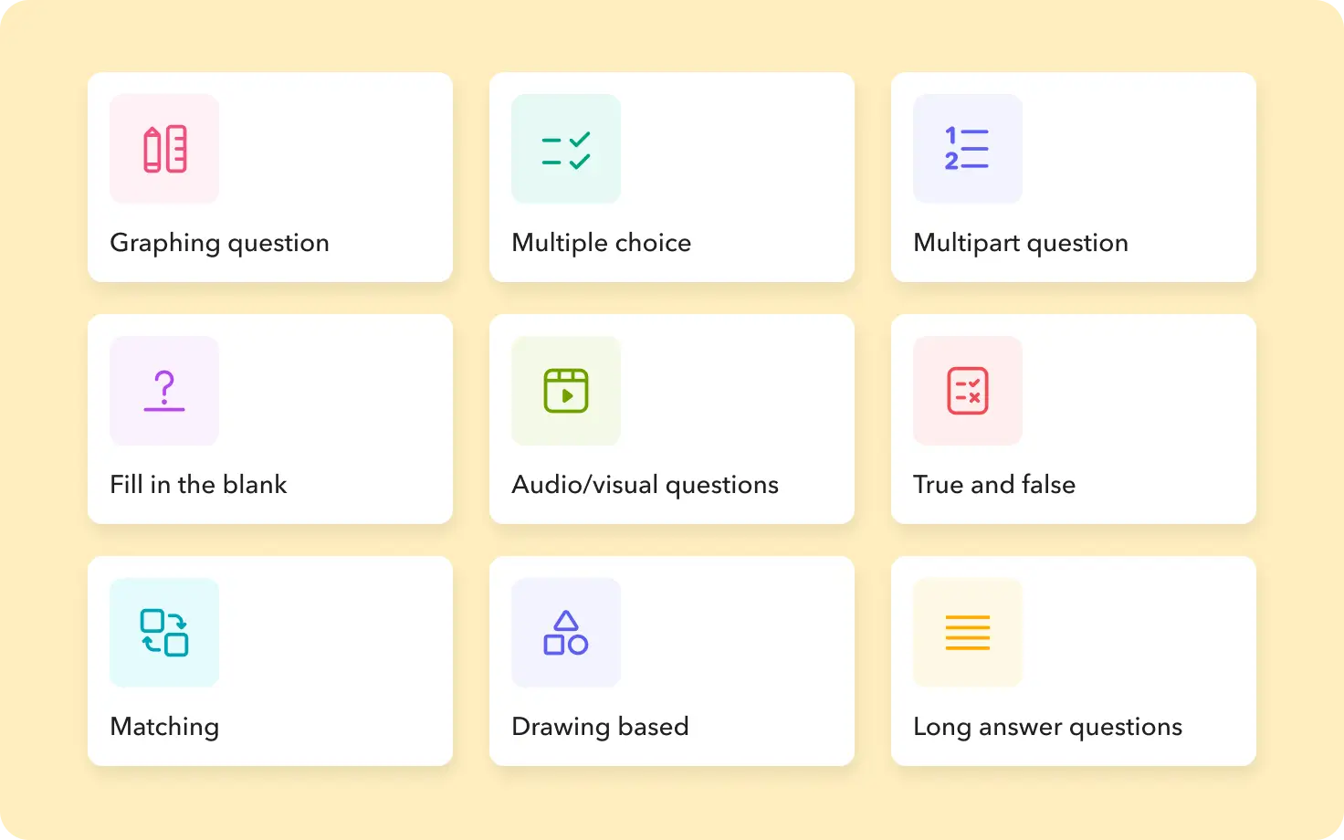 Design any assessment in seconds with AI
