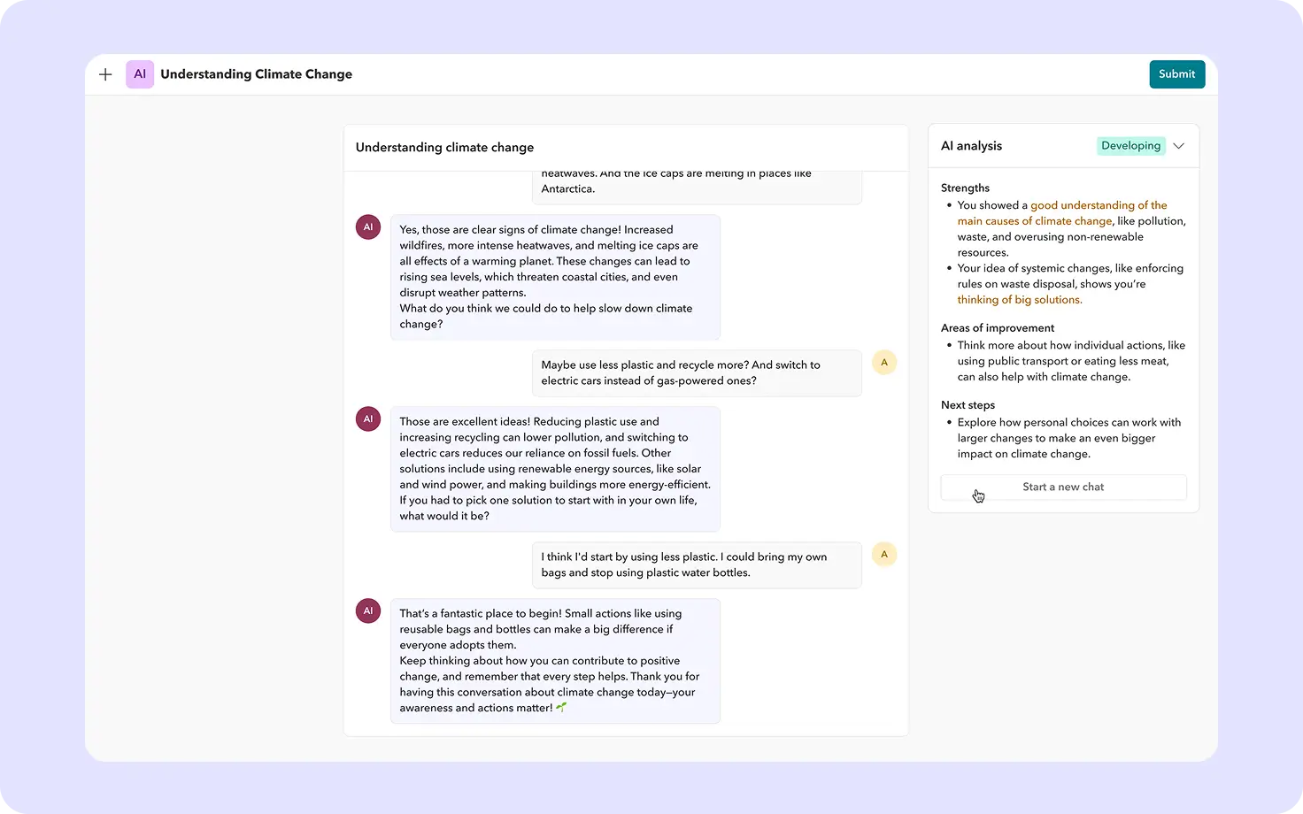 Personalize assessments for every learner with AI Tutors
