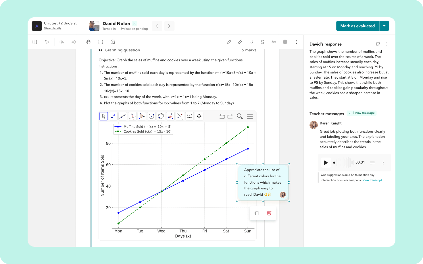 Share multimodal feedback in real time