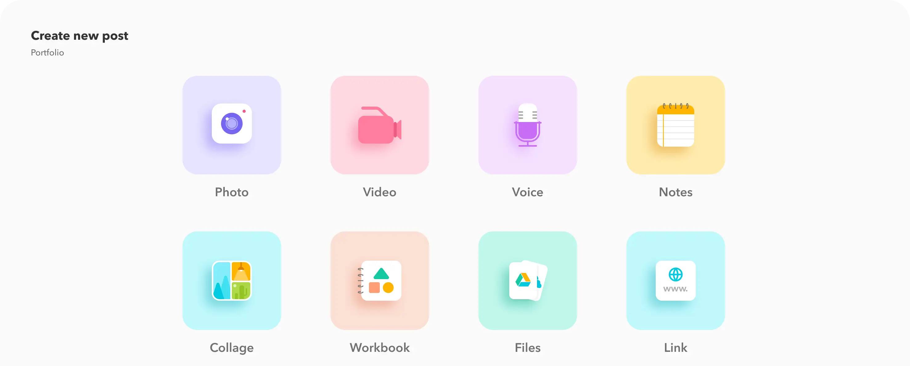 Capture student learning and bring it to life with photos, videos, voice notes and more