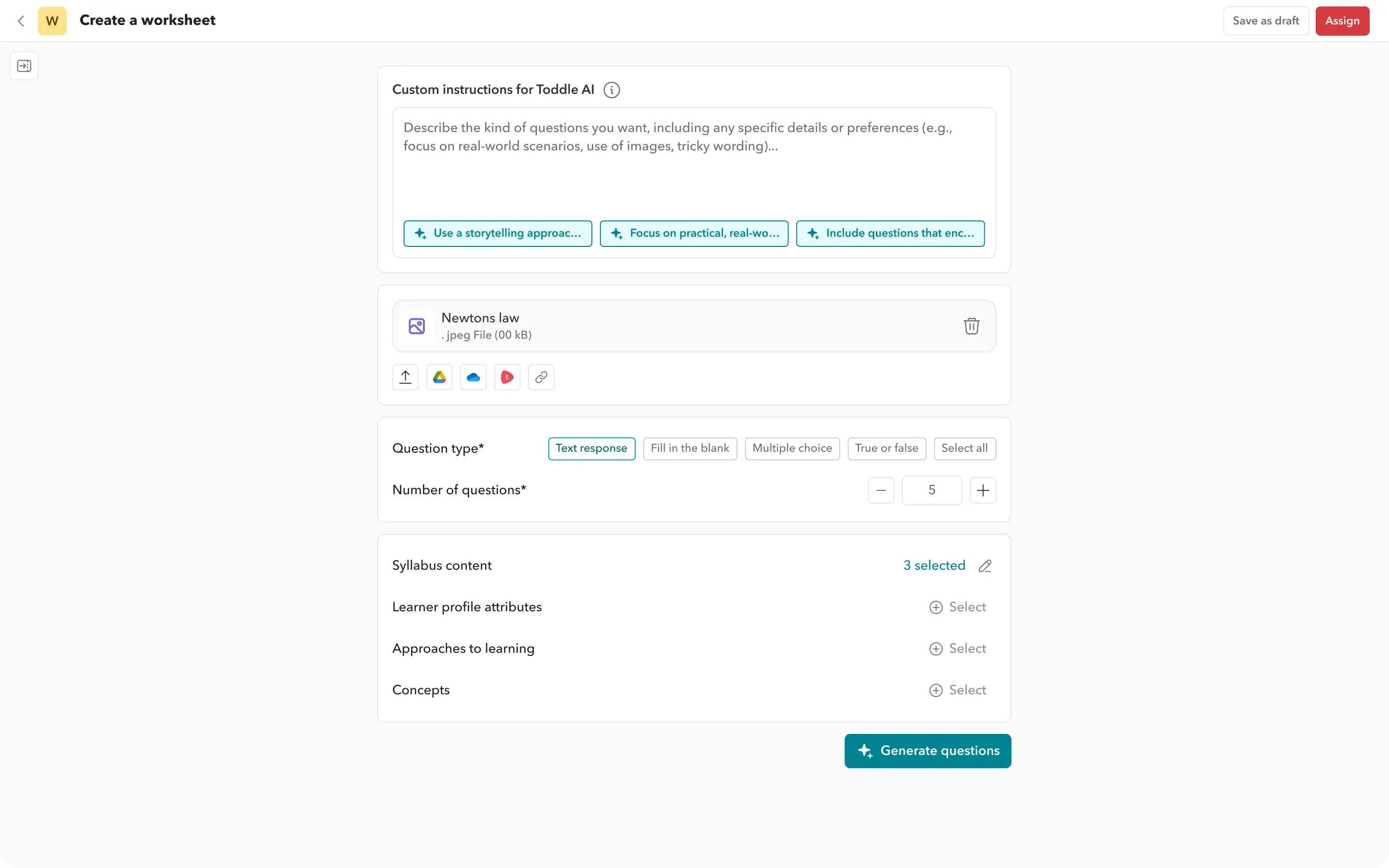 Create from any source