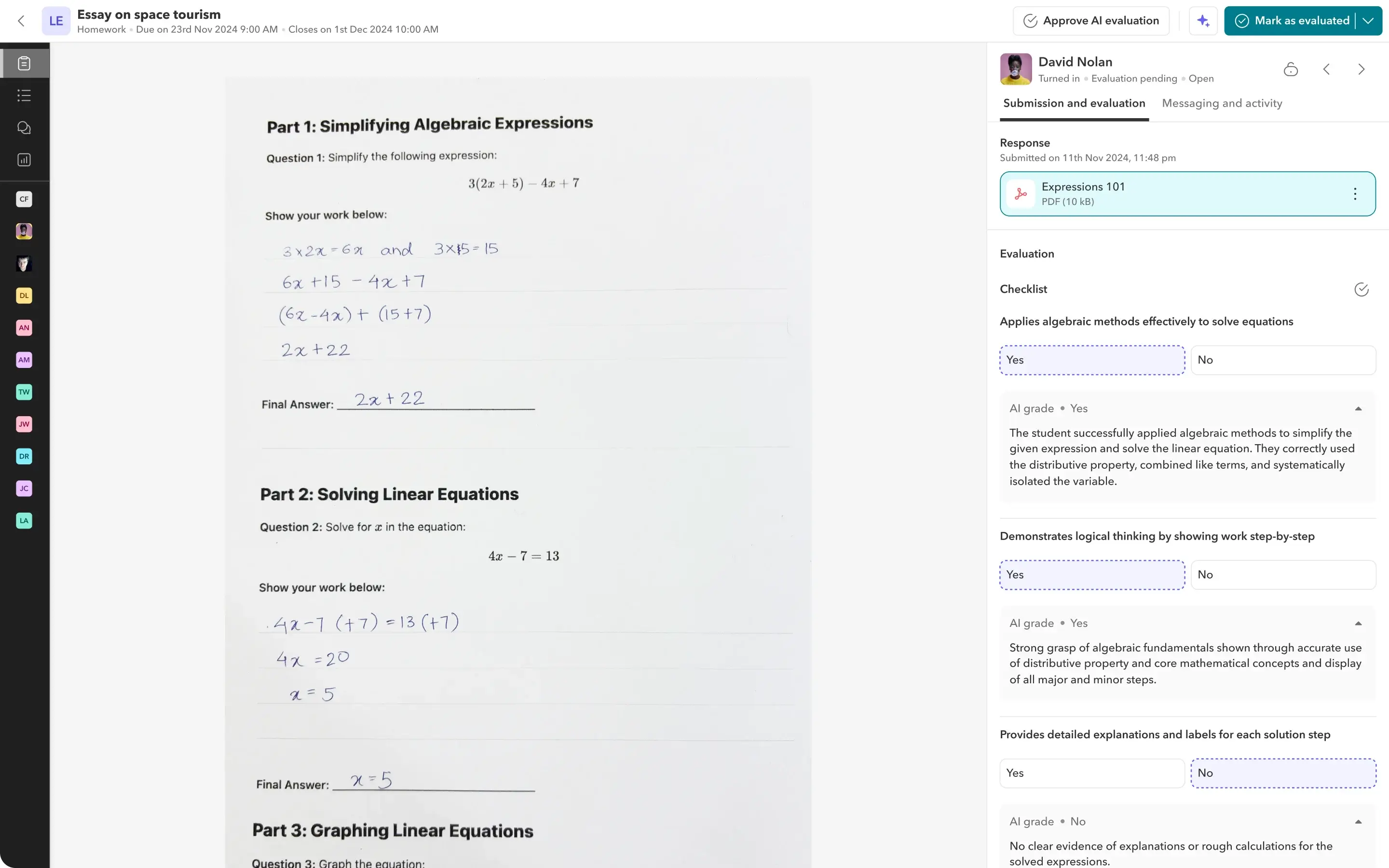 Supports all subjects