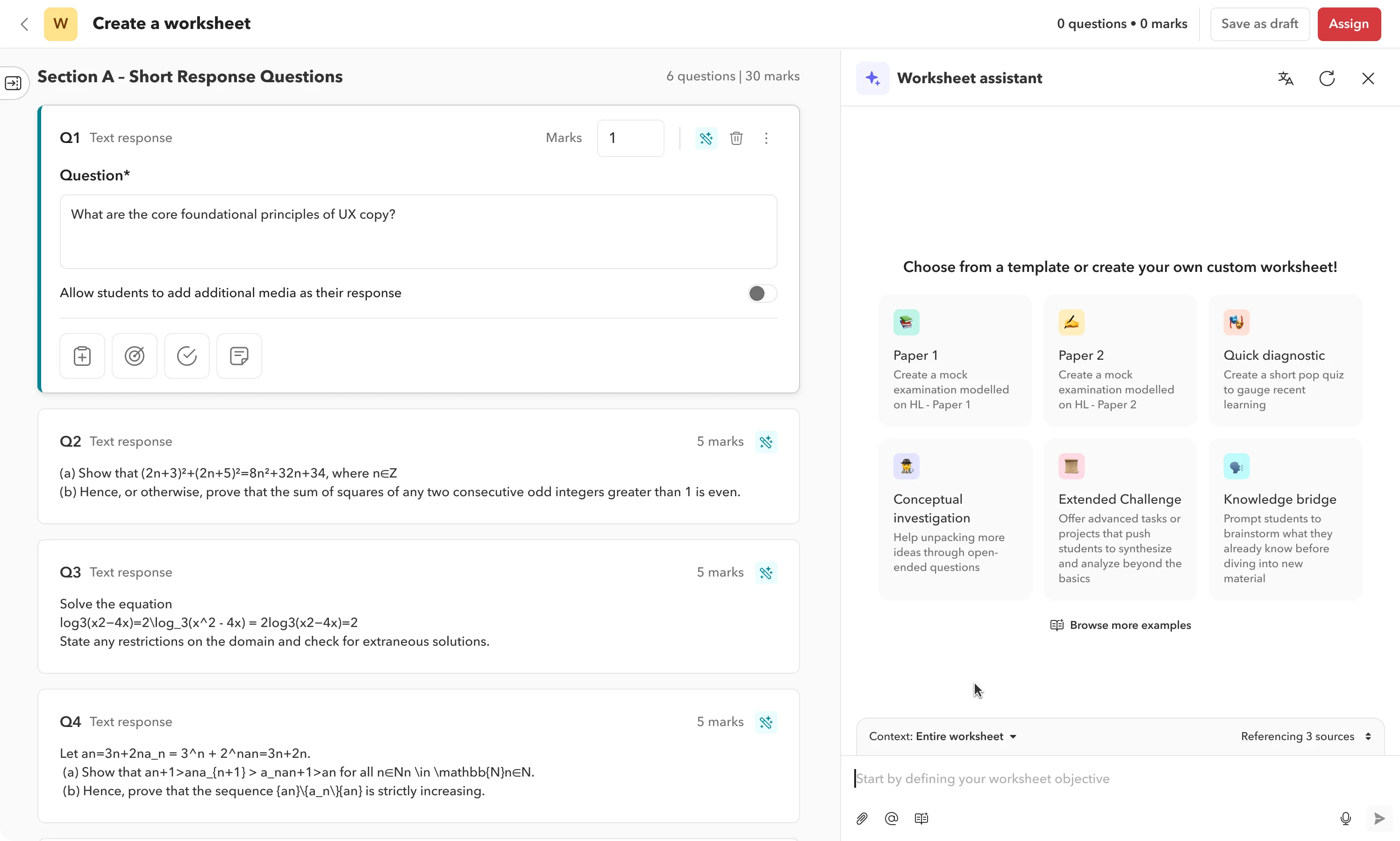 Assessments image