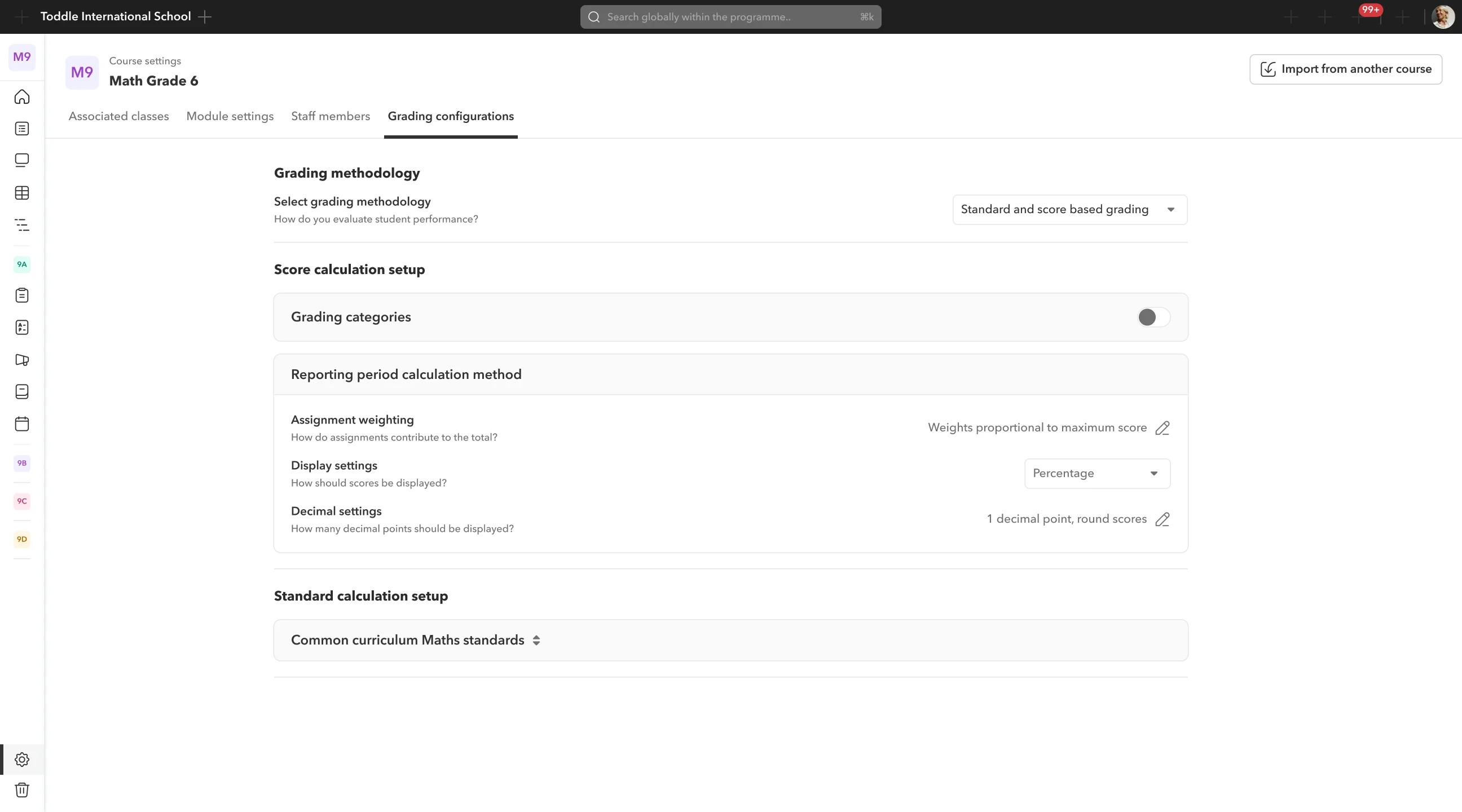 Assessments & Gradebook