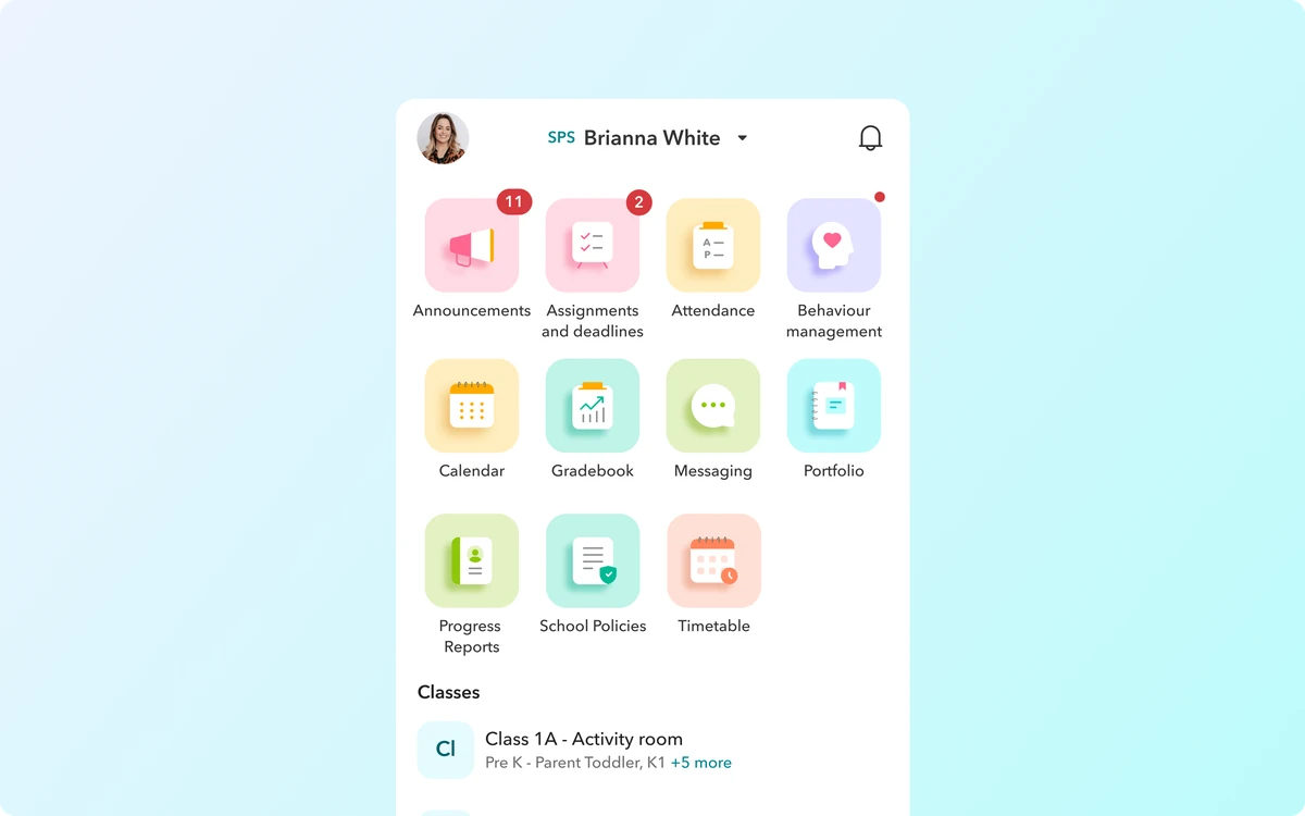Everything families need, in one app