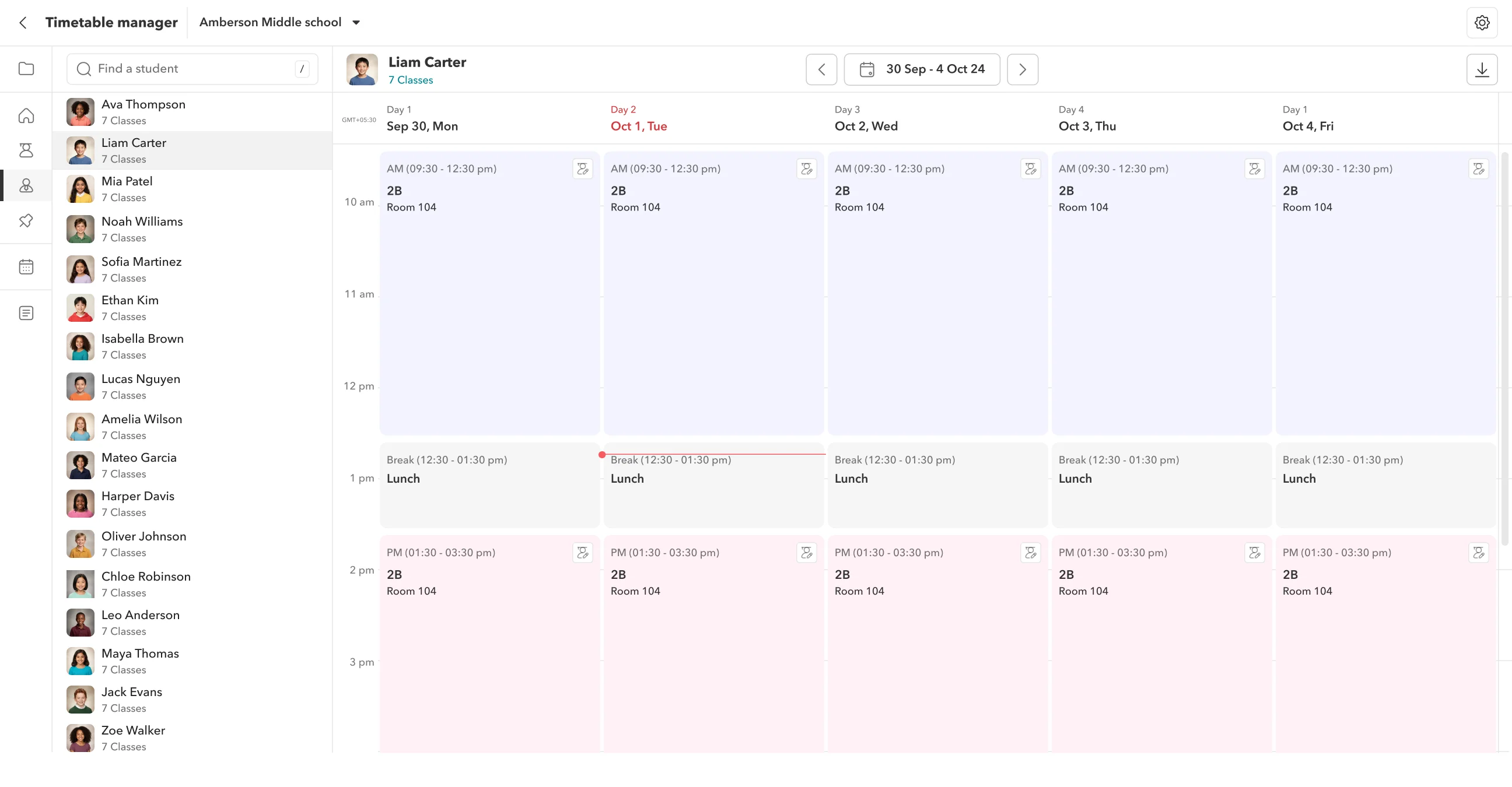 A unified school calendar
