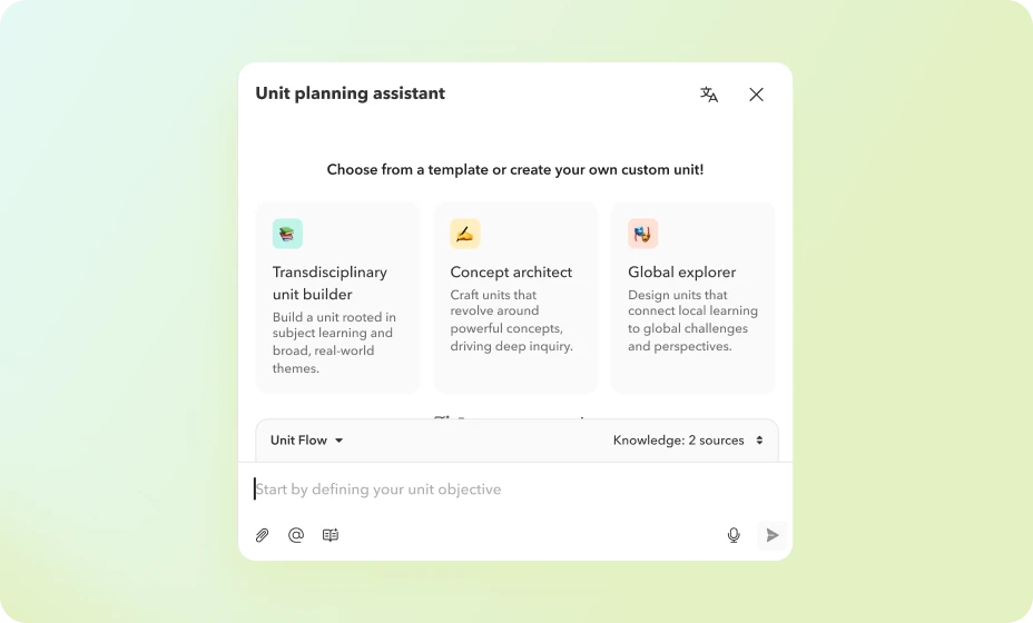 Targeted exam practice for every pupil - Toddle product mockup