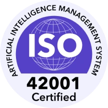 ISO 42001 certified ISO 42001 certified