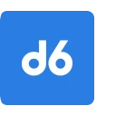 D6 logo D6 logo
