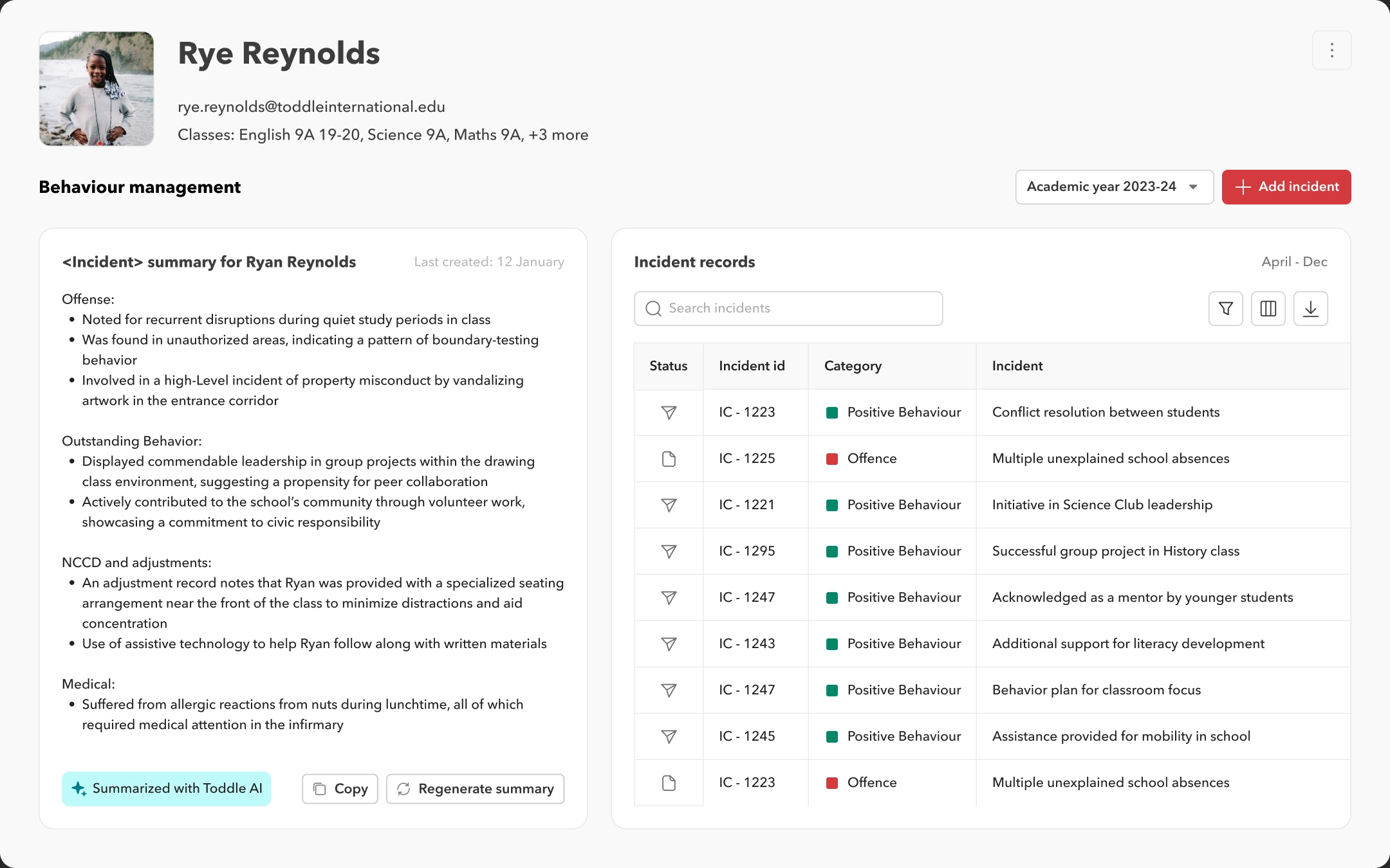 Behavior frameworks