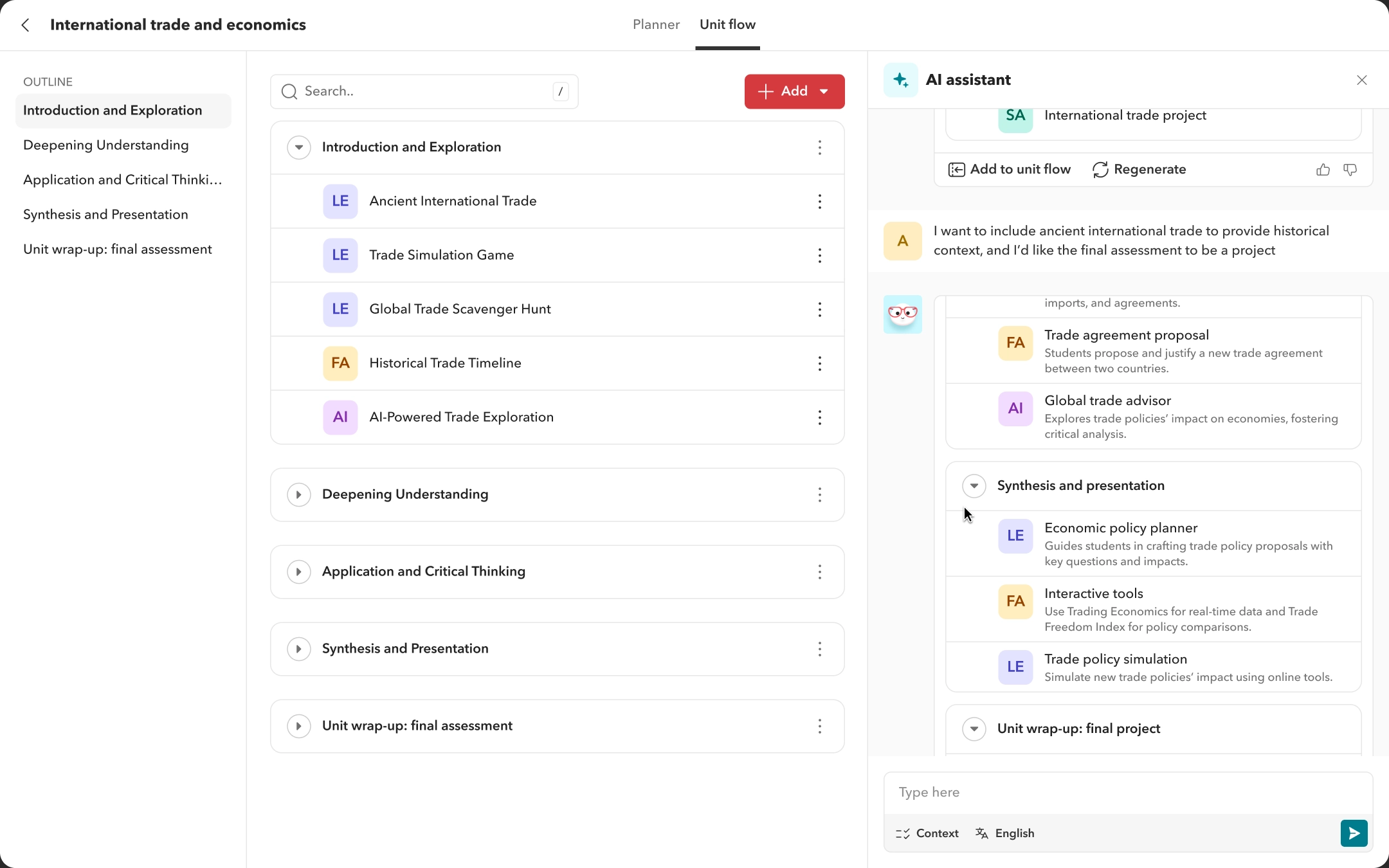 AI-powered planning